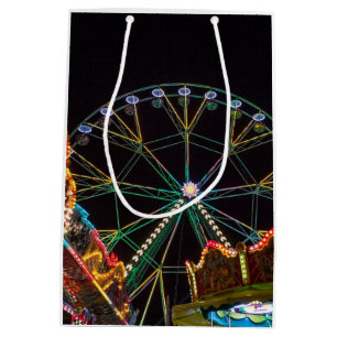 Sacola Para Presentes Média Funfair na noite