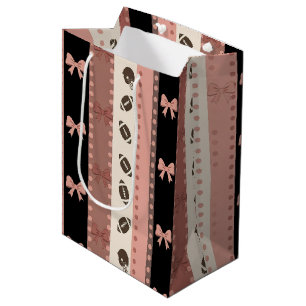 Sacola Para Presentes Média Fútbol Coquette Arco Estampa Leopardo (11)