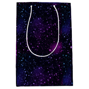 Sacola Para Presentes Média Galaxy Starlight Gift Bag