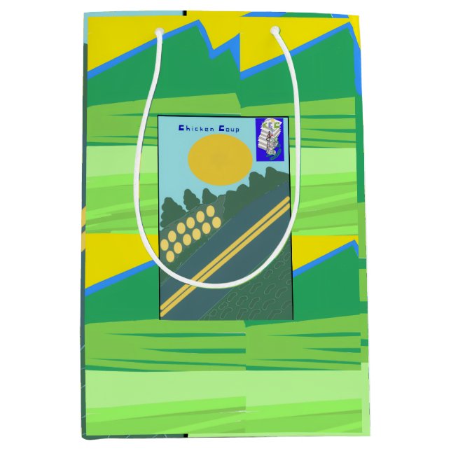 Sacola Para Presentes Média Galinheiro (Frente)