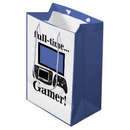 Sacola Para Presentes Média Gaming Gamer Funny Birthday
