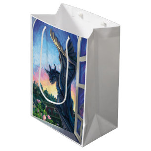 Sacola Para Presentes Média Gargoyle Guardian