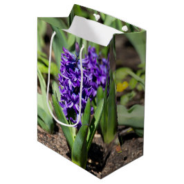 Sacola Para Presentes Média Geocinto Azul na primavera