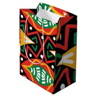 Sacola Para Presentes Média Geografia do Mês do Histórico Negro