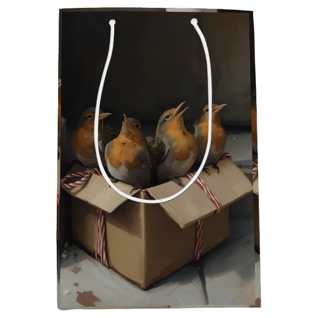 Sacola Para Presentes Média Gift Bag (Frente)