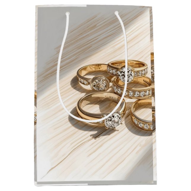 Sacola Para Presentes Média Gift Bag (Frente)