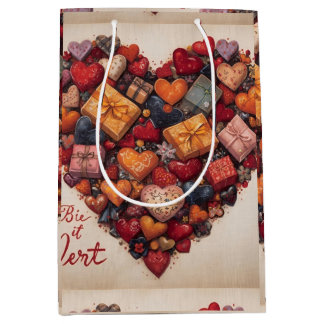 Sacola Para Presentes Média Gift Bag