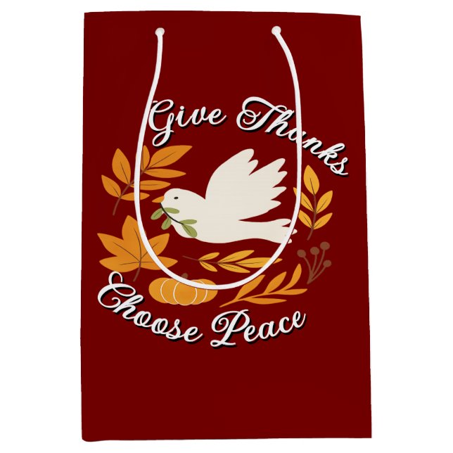 Sacola Para Presentes Média Gift Bag (Frente)