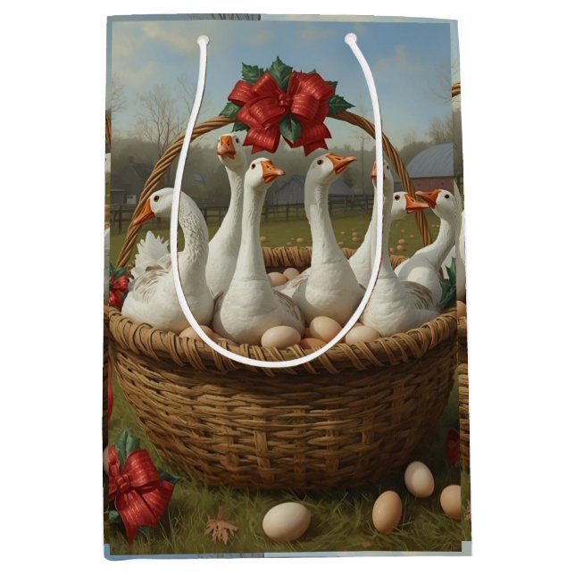 Sacola Para Presentes Média Gift Bag (Frente)