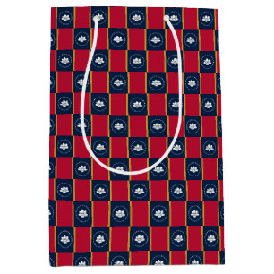 Sacola Para Presentes Média Gift Bag com bandeira do Mississippi, EUA