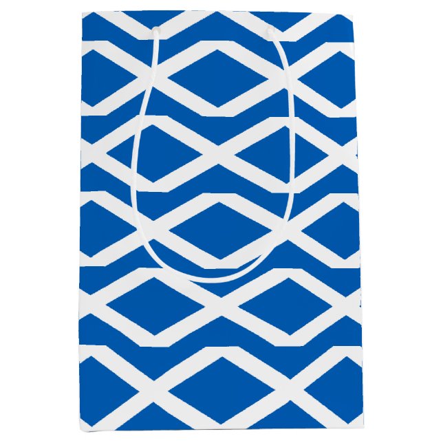 Sacola Para Presentes Média Gift Bag with Scotland flag (Frente)