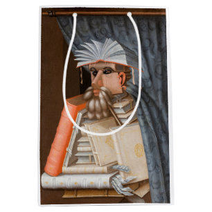 Sacola Para Presentes Média Giuseppe Arcimboldo - O Bibliotecário