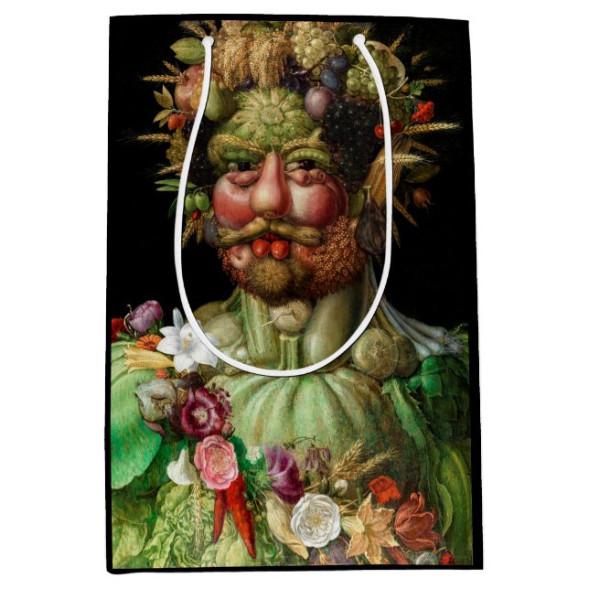 Sacola Para Presentes Média Giuseppe Arcimboldo - Vertumnus (Frente)