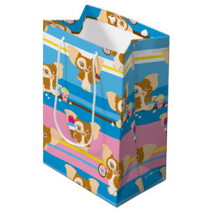 Sacola Para Presentes Média Gizmo Padrão de banda desenhada cômoda