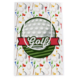 Sacola Para Presentes Média Golf Gift Bag