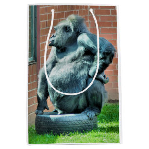 SACOLA PARA PRESENTES MÉDIA GORILLA