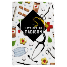 Graduação De Enfermeiros Saco Médio De Presente