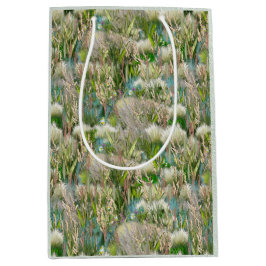 Sacola Para Presentes Média Graus Nativos Selvagens Ecológicos em Primavera