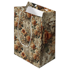 Sacola Para Presentes Média Grotesque Elegance - Vitoriano Gótico