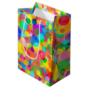 Sacola Para Presentes Média Grupo de Partido CKC Dots-GIFT BAG M