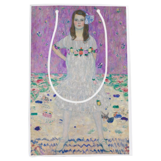Sacola Para Presentes Média Gustav Klimt - Mada Primavesi (Frente)