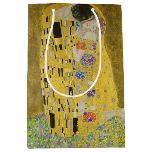 Sacola Para Presentes Média Gustav Klimt - O Beijo