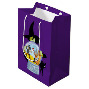 Sacola Para Presentes Média Halloween do Wicked Witstal Ball