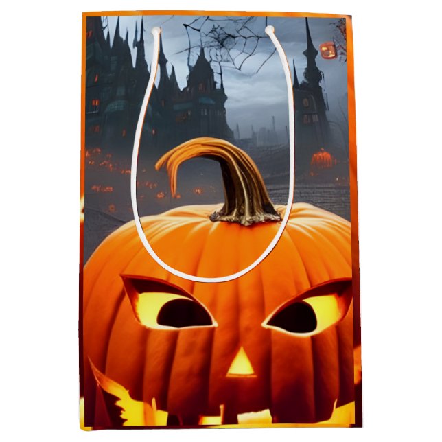 Sacola Para Presentes Média Halloween Gift Bag (Frente)