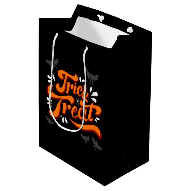 Sacola Para Presentes Média Halloween Gift Bag (Frente inclinada)