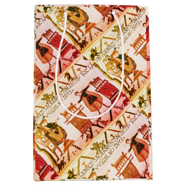 Sacola Para Presentes Média Harold jurando em relíquias sagradas (Frente)