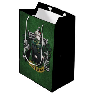 Sacola Para Presentes Média HARRY POTTER™ Anime Draco Malfoy House Crest