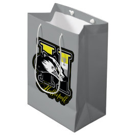 Sacola Para Presentes Média HARRY POTTER™ | Crachá atlético HUFFLUFF™