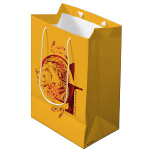 Sacola Para Presentes Média Harry Potter Gráfico Aguamenti GRYFFINDOR™