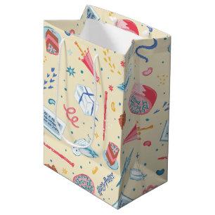 Sacola Para Presentes Média HARRY POTTER™ Padrão de Celebração de Aniversário