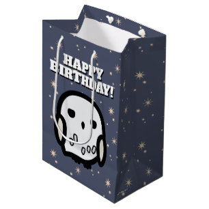 Sacola Para Presentes Média Hedwig Personagem de desenho animado Art