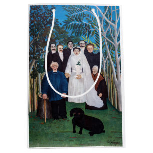 Sacola Para Presentes Média Henri Rousseau - A Festa de casamento