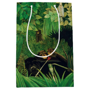 Sacola Para Presentes Média Henri Rousseau - Os Jesters Feliz