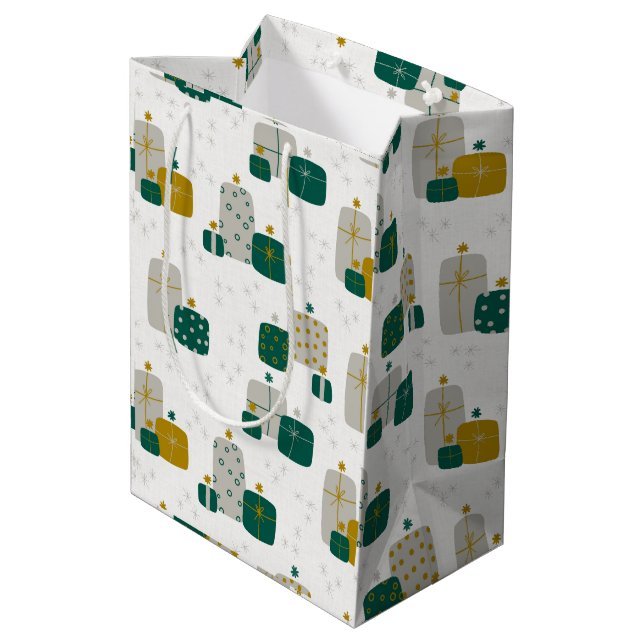 Sacola Para Presentes Média Holiday (Verso inclinado)