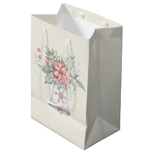 Sacola Para Presentes Média Holiday Classic A Gift Bag