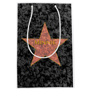 Sacola Para Presentes Média Hollywood Star Personalizada