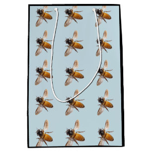 Sacola Para Presentes Média Honey Bee's