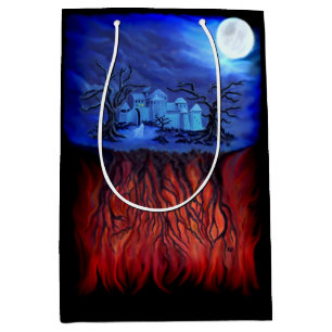 Sacola Para Presentes Média Hora das bruxas, entre o céu e o inferno
