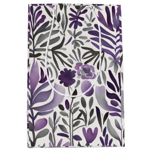 Sacola Para Presentes Média Humor Roxo
