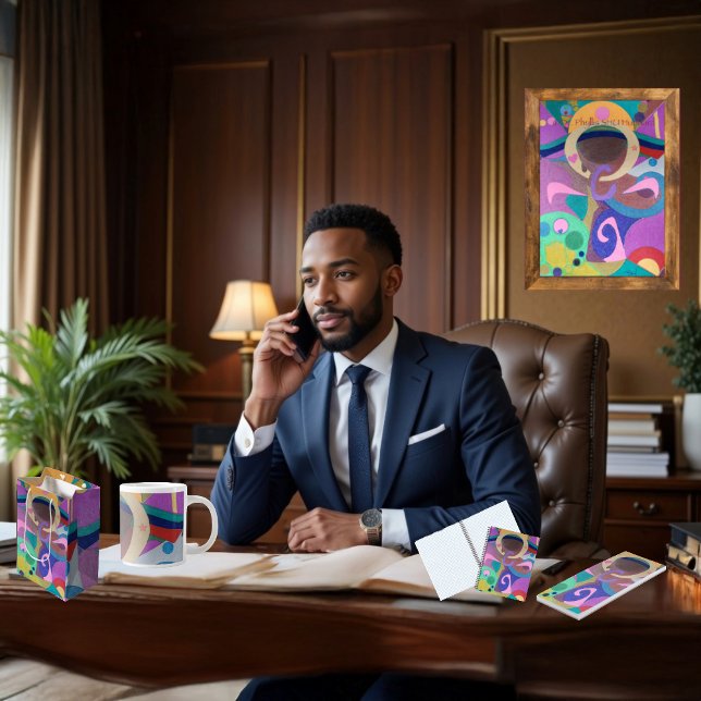 Sacola Para Presentes Média I Curar (Get the full "I Heal" collection at: https://bit.ly/SmartArtZazzle)