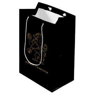 Sacola Para Presentes Média Ícone Lannister da Casa