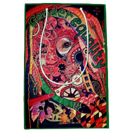 Sacola Para Presentes Média Igualdade entre homens e mulheres