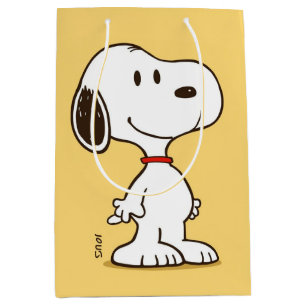 Sacola Para Presentes Média Ilustração de Personagem de Desenho Animado de Bea
