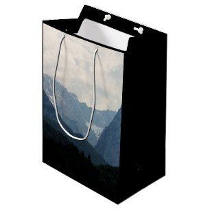 Sacola Para Presentes Média Imagem natural do País das Montanhas Alpinas