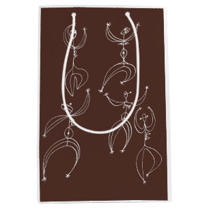 Sacola Para Presentes Média impressão de dança interpretativa