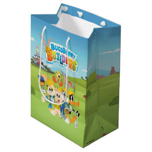 Sacola Para Presentes Média INSETOS BUNNY BUILDERS™ Grupo Looney Builders